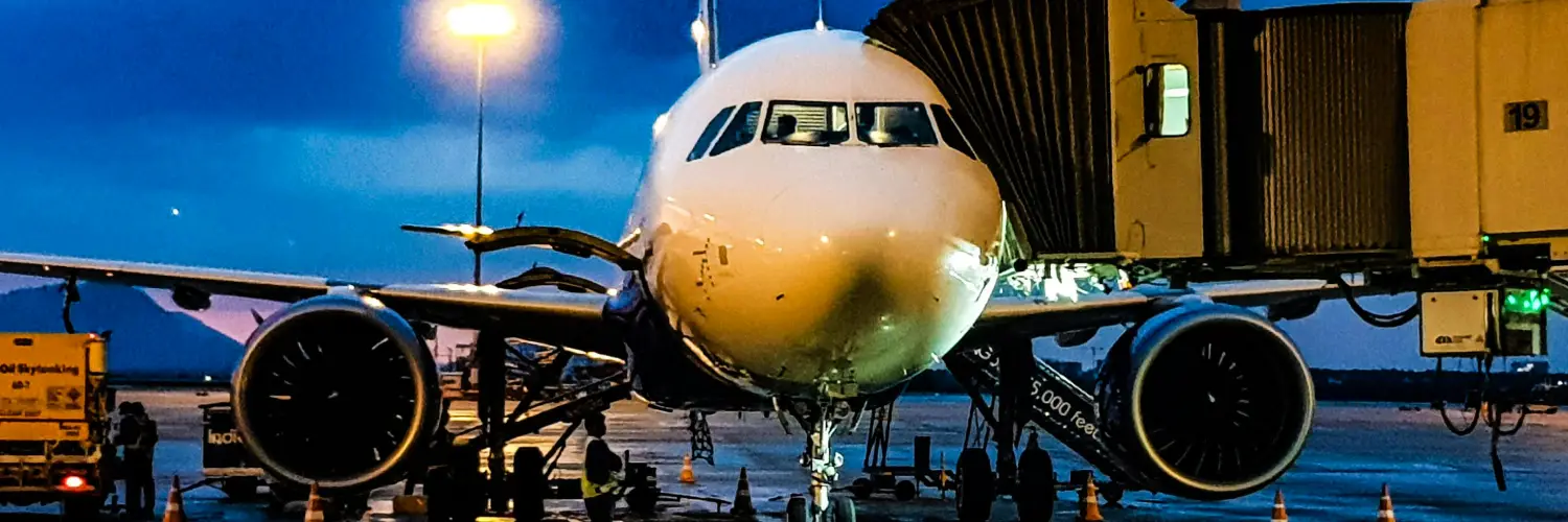 aircraft on terminal